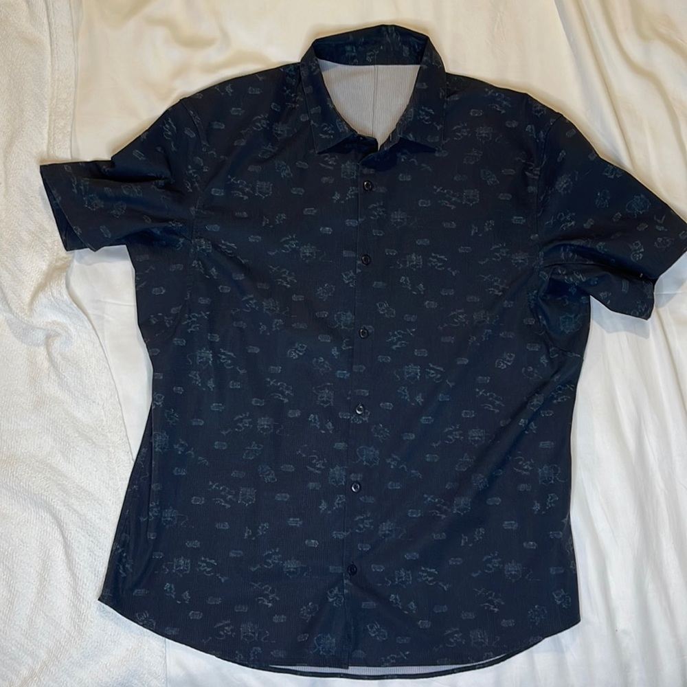 Lululemon Airing Easy Shirt Black XXL